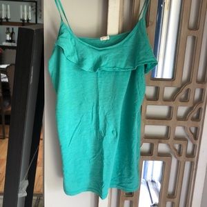 teal jcrew tank
